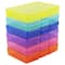 4" x 6" Rainbow Plastic Photo Storage Boxes, 6ct. by Simply Tidy®